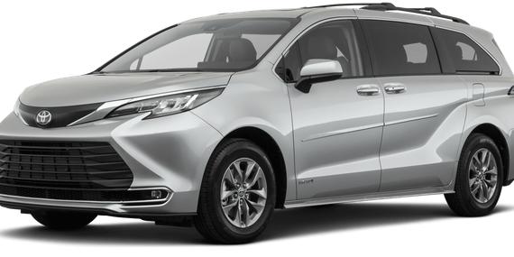 TOYOTA SIENNA 2021 5TDYRKEC3MS058386 image