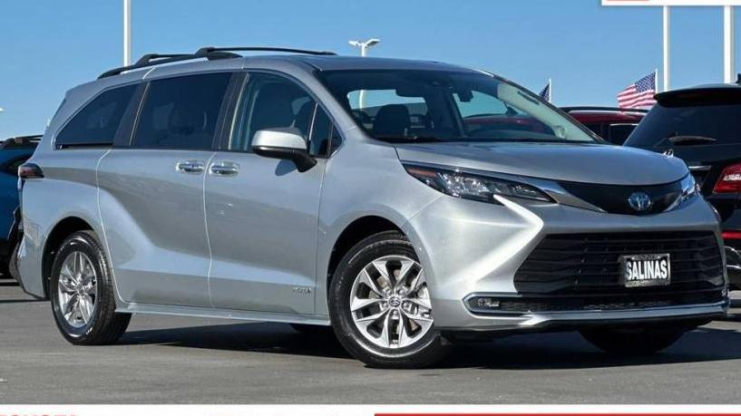 TOYOTA SIENNA 2021 5TDJRKEC2MS066478 image