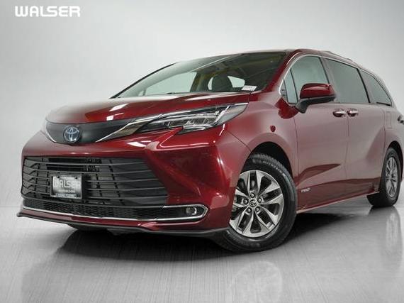TOYOTA SIENNA 2021 5TDYSKFCXMS031673 image
