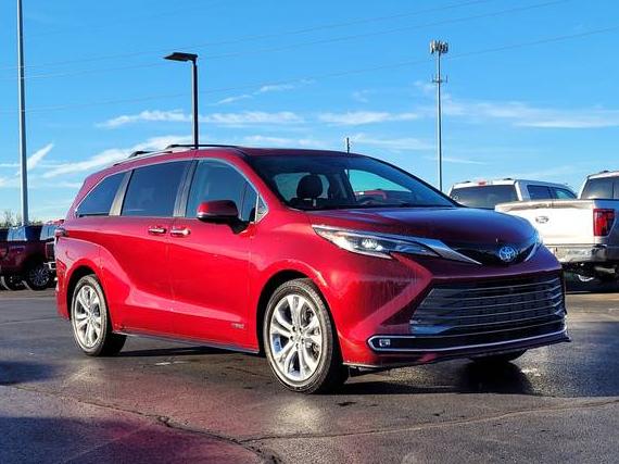 TOYOTA SIENNA 2021 5TDERKEC6MS014157 image