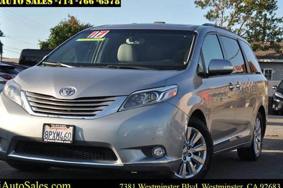 TOYOTA SIENNA 2017 5TDYZ3DC6HS808148 image