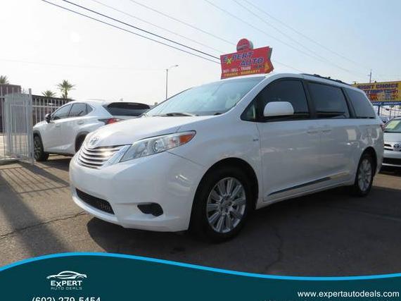 TOYOTA SIENNA 2017 5TDJZ3DC5HS155202 image