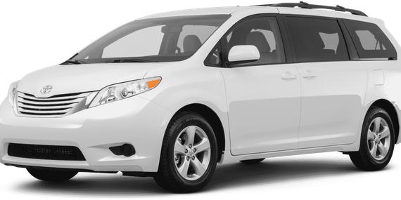 TOYOTA SIENNA 2017 5TDDZ3DC7HS172497 image