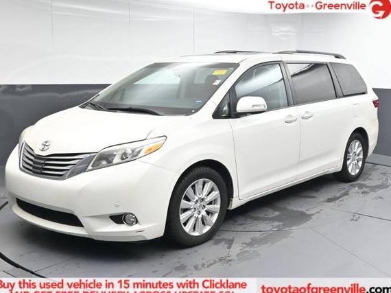 TOYOTA SIENNA 2017 5TDYZ3DC2HS813881 image