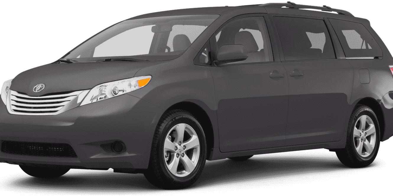 TOYOTA SIENNA 2017 5TDYZ3DC6HS778620 image