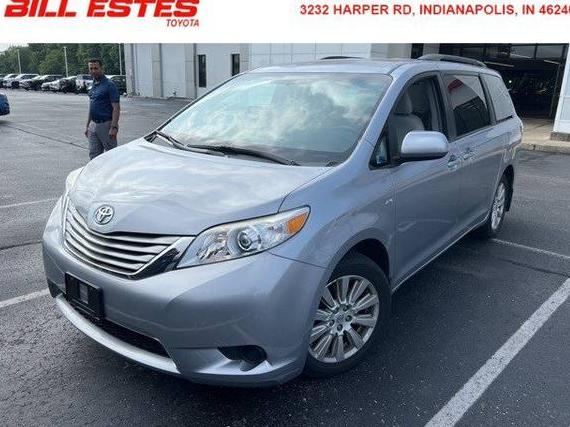 TOYOTA SIENNA 2017 5TDJZ3DC0HS156757 image