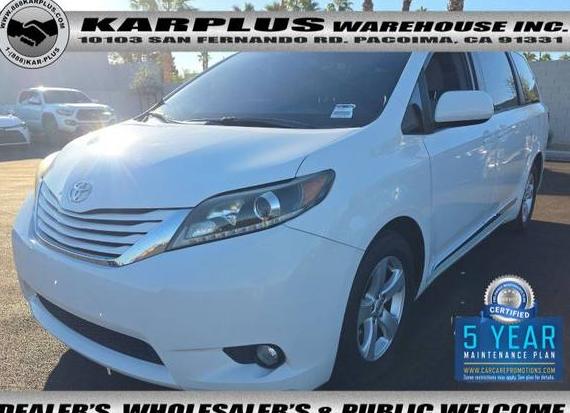 TOYOTA SIENNA 2017 5TDKZ3DC6HS891490 image