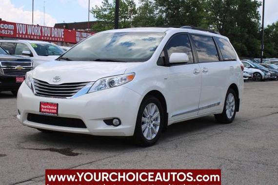 TOYOTA SIENNA 2017 5TDDZ3DCXHS173112 image
