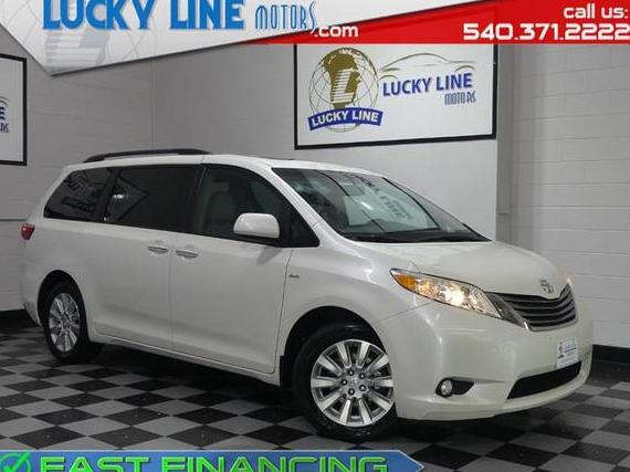 TOYOTA SIENNA 2017 5TDDZ3DC3HS184100 image