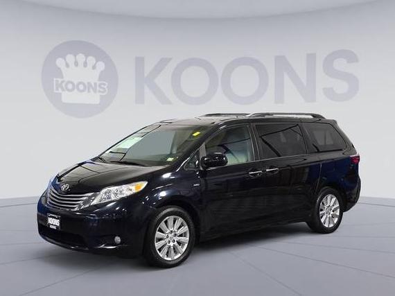 TOYOTA SIENNA 2017 5TDDZ3DC5HS173115 image