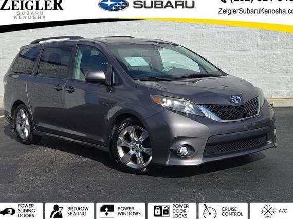 TOYOTA SIENNA 2012 5TDXK3DC7CS193456 image