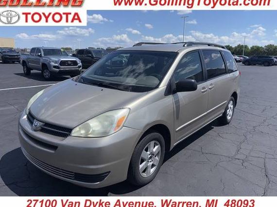 TOYOTA SIENNA 2004 5TDZA23CX4S084952 image