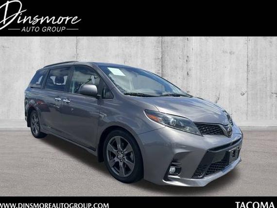 TOYOTA SIENNA 2020 5TDXZ3DC0LS063644 image