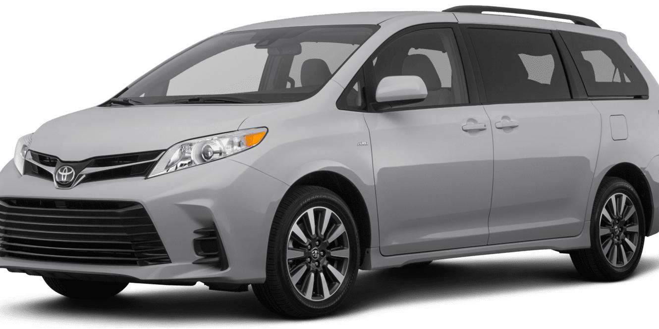 TOYOTA SIENNA 2020 5TDKZ3DC1LS080964 image