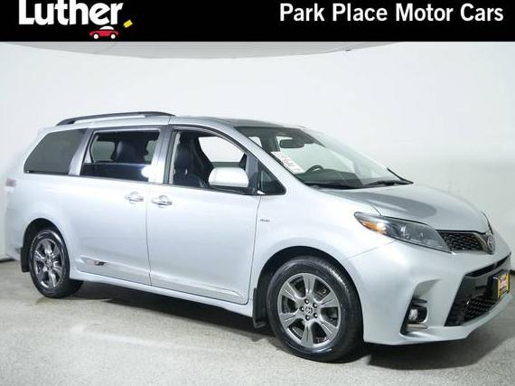 TOYOTA SIENNA 2020 5TDEZ3DC6LS250281 image