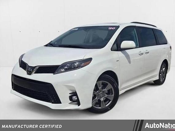 TOYOTA SIENNA 2020 5TDEZ3DCXLS234715 image