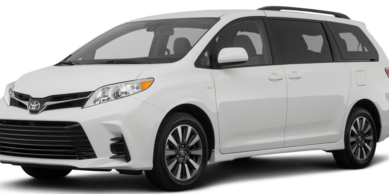 TOYOTA SIENNA 2020 5TDKZ3DC7LS051405 image