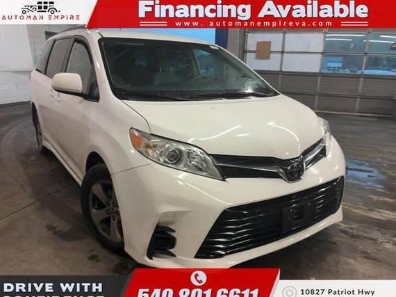 TOYOTA SIENNA 2020 5TDKZ3DC5LS076335 image