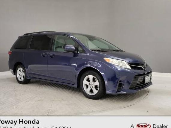 TOYOTA SIENNA 2020 5TDKZ3DC6LS068485 image