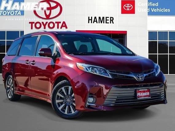 TOYOTA SIENNA 2020 5TDYZ3DC0LS039896 image