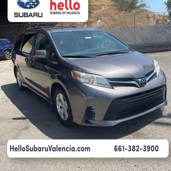 TOYOTA SIENNA 2020 5TDKZ3DC2LS057807 image