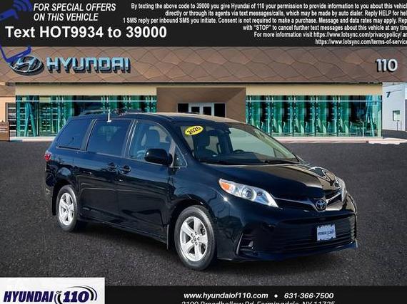 TOYOTA SIENNA 2020 5TDKZ3DC3LS069934 image