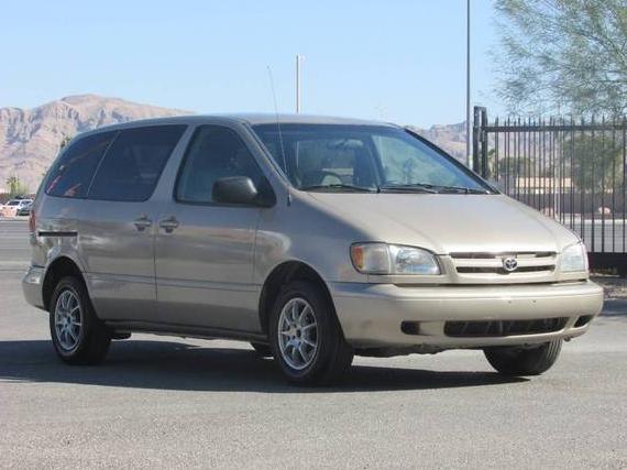 TOYOTA SIENNA 2000 4T3ZF19C1YU249049 image