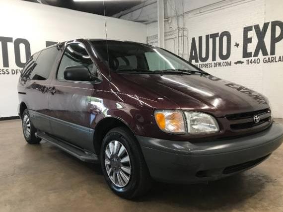 TOYOTA SIENNA 2000 4T3ZF19C7YU316804 image