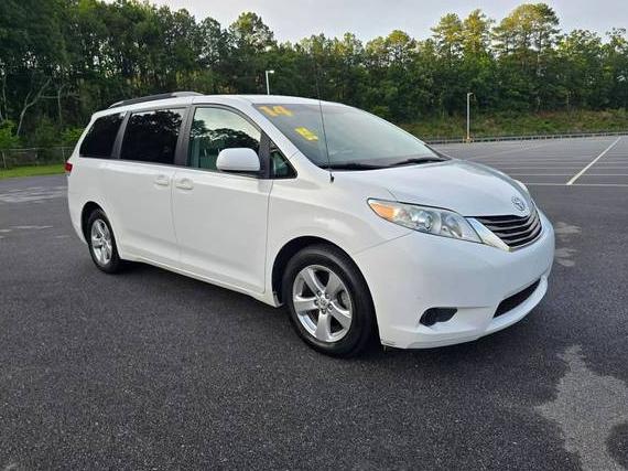 TOYOTA SIENNA 2014 5TDXK3DC8ES406983 image