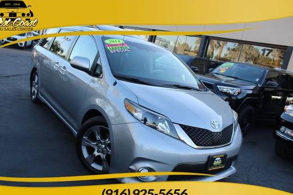 TOYOTA SIENNA 2014 5TDXK3DC8ES425825 image TOYOTA SIENNA 2014 5TDXK3DC8ES425825 image