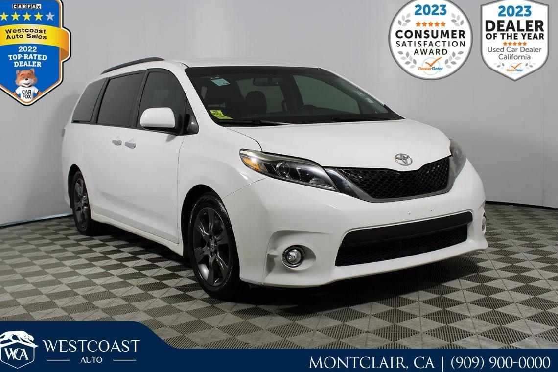 TOYOTA SIENNA 2015 5TDXK3DC9FS568347 image