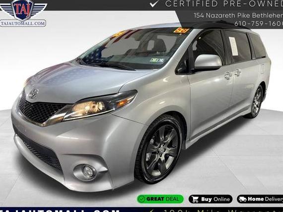 TOYOTA SIENNA 2015 5TDXK3DC7FS560991 image