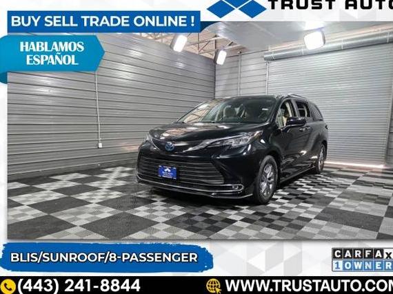TOYOTA SIENNA 2022 5TDYRKEC7NS108160 image