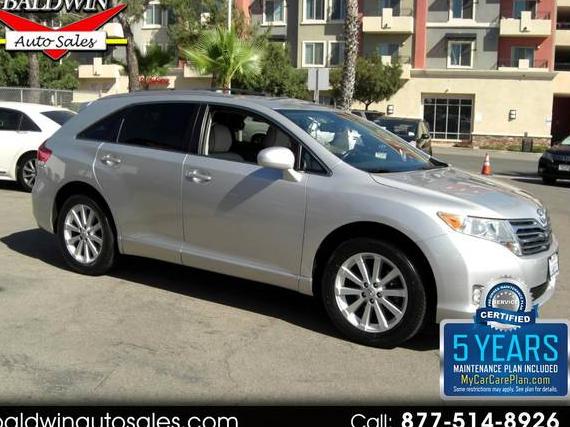 TOYOTA VENZA 2011 4T3ZA3BB2BU049865 image