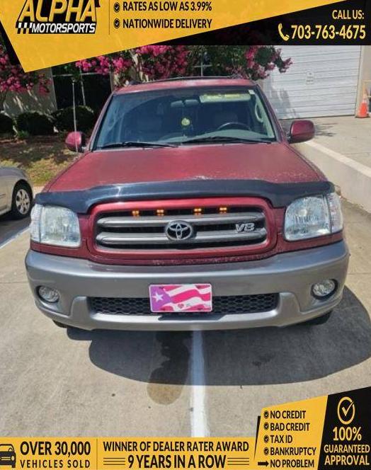 TOYOTA SEQUOIA 2004 5TDBT44A44S206192 image