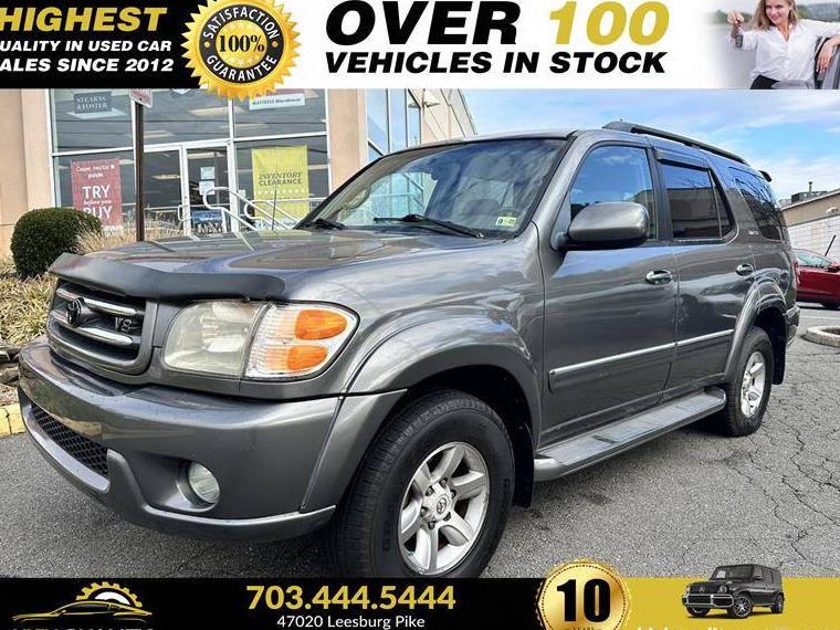 TOYOTA SEQUOIA 2004 5TDBT48A94S218137 image