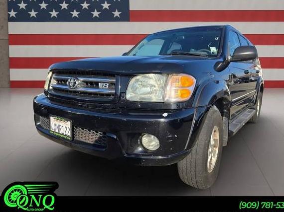 TOYOTA SEQUOIA 2002 5TDBT48A12S109426 image