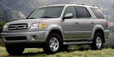 TOYOTA SEQUOIA 2001 5TDBT48AX1S030092 image