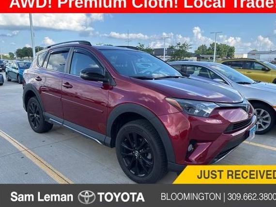 TOYOTA RAV4 2018 2T3RFREV8JW702787 image
