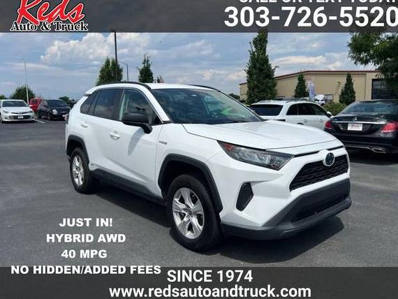 TOYOTA RAV4 2021 4T3LWRFV6MU033184 image