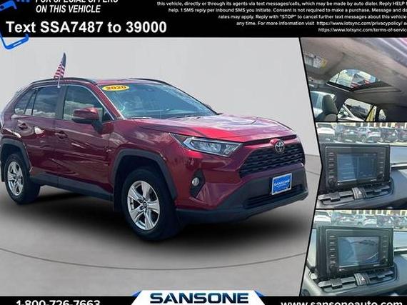 TOYOTA RAV4 2020 2T3P1RFV3LW127487 image