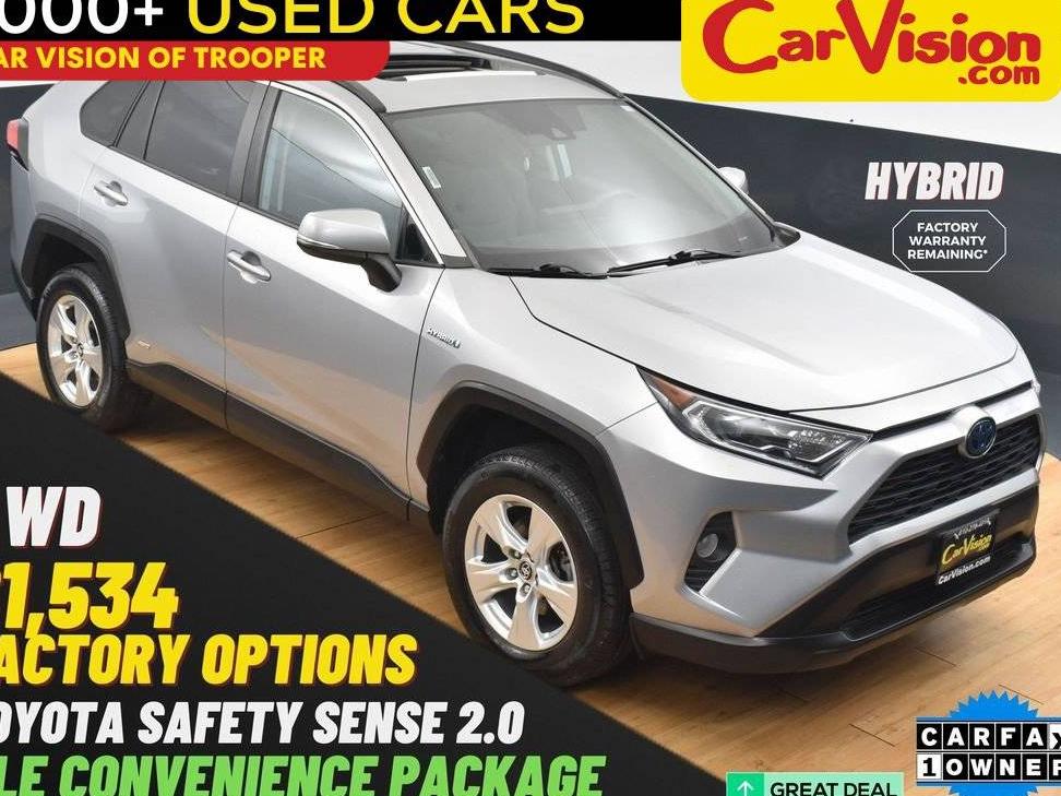 TOYOTA RAV4 2020 2T3RWRFVXLW077410 image