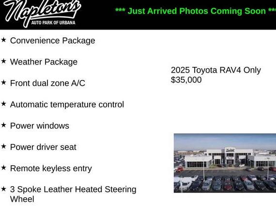 TOYOTA RAV4 2025 2T3P1RFV2SC494445 image