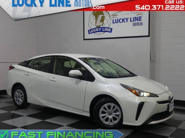 TOYOTA PRIUS 2019 JTDKARFU1K3069284 image