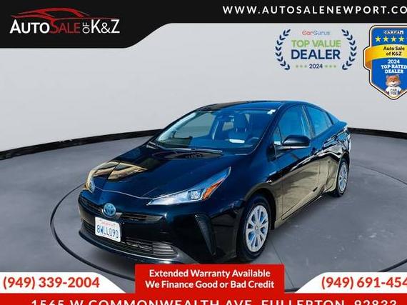 TOYOTA PRIUS 2019 JTDKARFUXK3076332 image