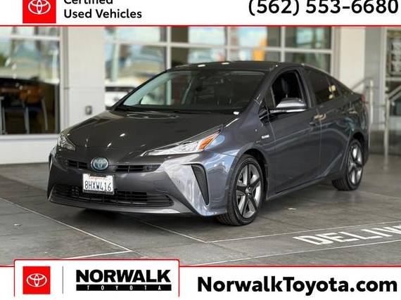 TOYOTA PRIUS 2019 JTDKARFU9K3068948 image