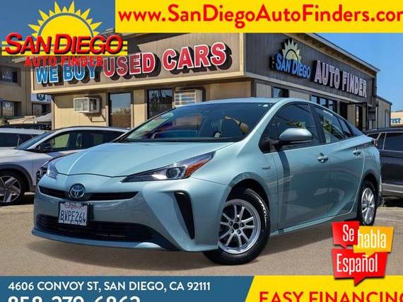 TOYOTA PRIUS 2021 JTDKAMFU6M3144812 image