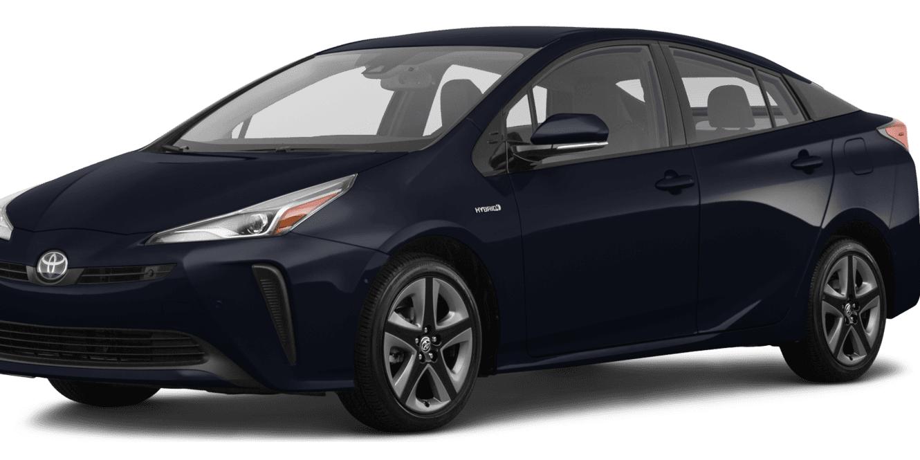 TOYOTA PRIUS 2021 JTDKAMFU5M3136703 image