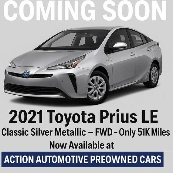 TOYOTA PRIUS 2021 JTDKAMFU4M3144291 image