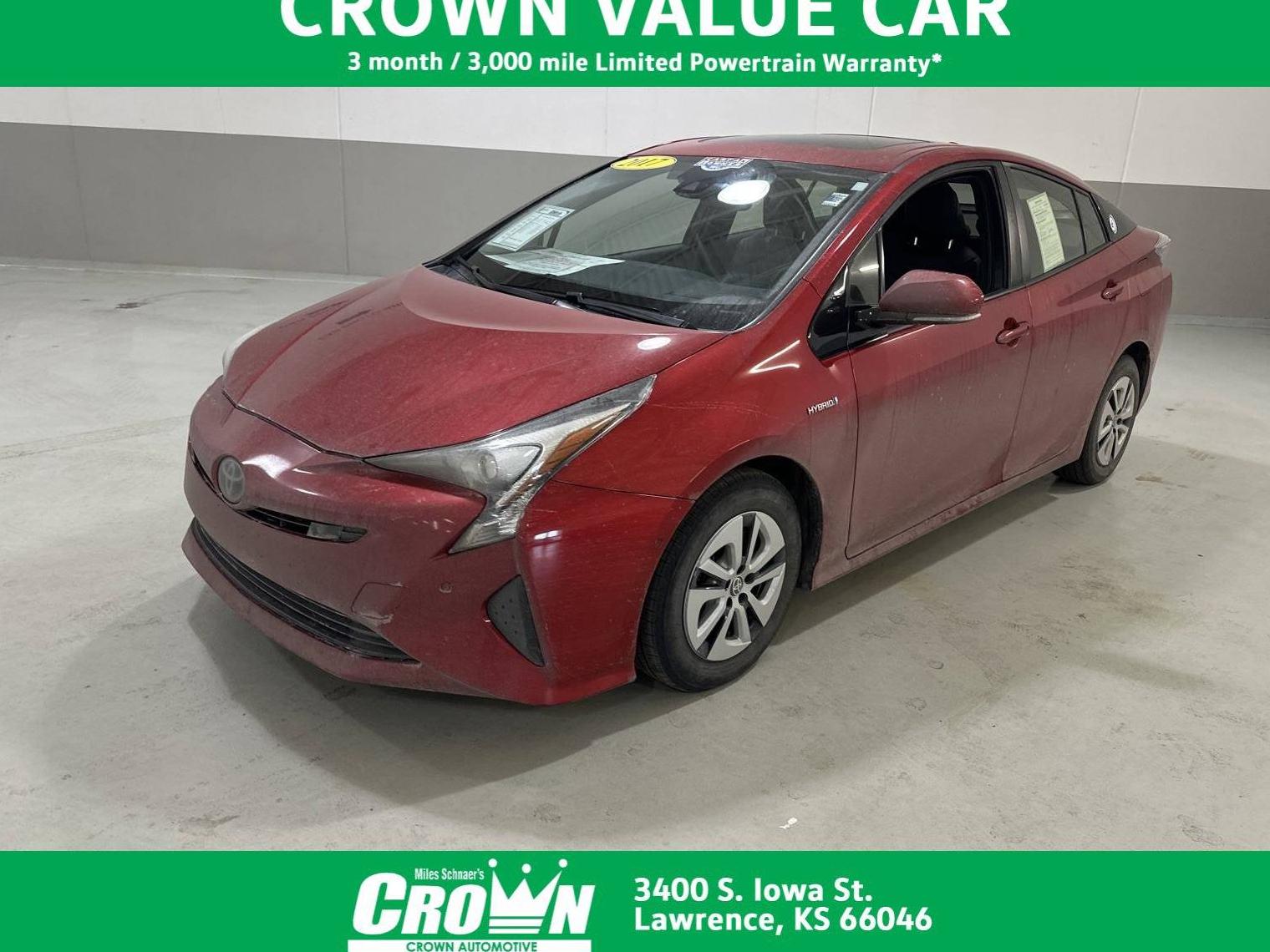 TOYOTA PRIUS 2017 JTDKARFU6H3539687 image